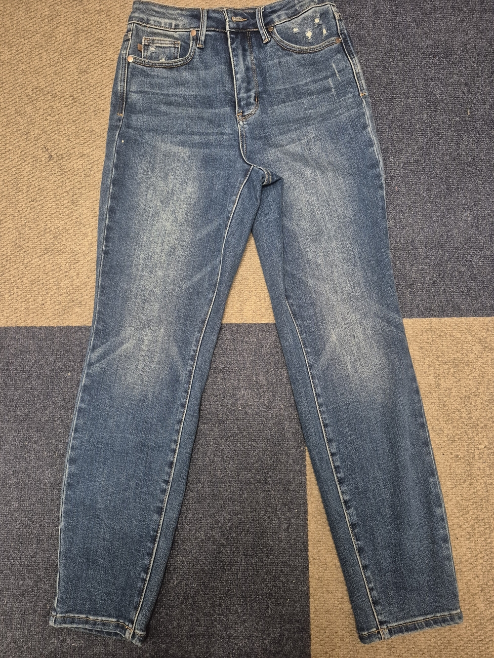 Judy BLUE Women's High-Rise Slim Jeans - Blue